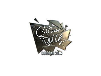 Autocolante | f0rest (Foil) | Cologne 2016