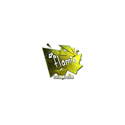 Sticker | flamie (Foil) | Cologne 2016