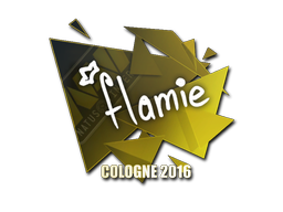 Pegatina | flamie | Colonia 2016