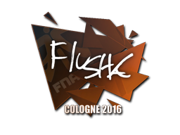 Pegatina | flusha | Colonia 2016