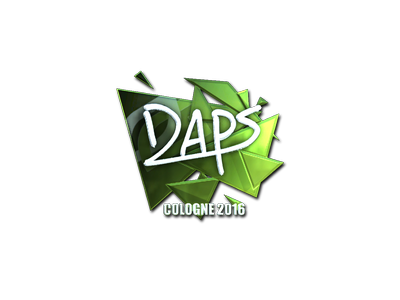 Sticker | daps (Foil) | Cologne 2016