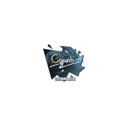 free csgo skin Sticker | cajunb (Foil) | Cologne 2016