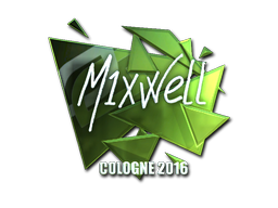 Sticker | MIXWELL (Foil) | Cologne 2016