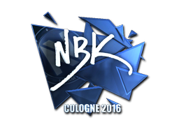 Sticker | NBK- (Foil) | Cologne 2016 image