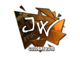Pegatina | JW (reflectante) | Colonia 2016