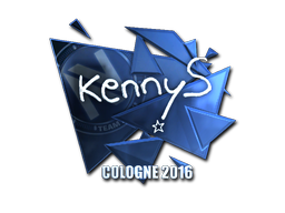 Наліпка | kennyS (лискуча) | Кельн 2016
