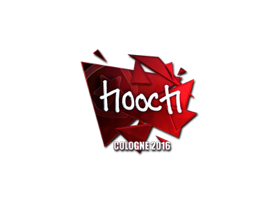 Aufkleber | hooch (Glanz) | Köln 2016