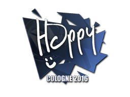 Sticker | Happy | Cologne 2016