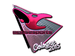Наклейка | mousesports (металлическая) | Кёльн 2015