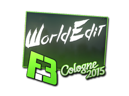 Sticker | WorldEdit | Cologne 2015 image