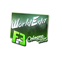 Sticker | WorldEdit (Foil) | Cologne 2015