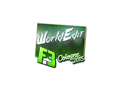 Sticker | WorldEdit (Foil) | Cologne 2015
