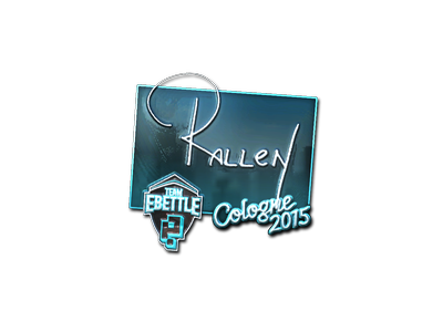 Sticker | rallen (Foil) | Cologne 2015