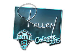 Sticker | rallen (Foil) | Cologne 2015