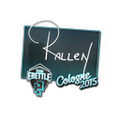 Sticker | rallen | Cologne 2015