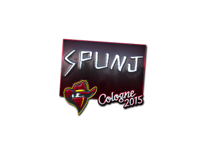 Sticker | SPUNJ (Foil) | Cologne 2015