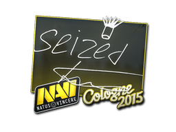 Sticker | seized | Cologne 2015