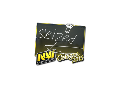 Sticker | seized | Cologne 2015