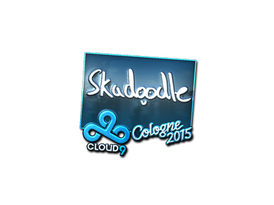 Наліпка | Skadoodle (лискуча) | Кельн 2015