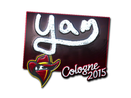 Sticker | yam (Foil) | Cologne 2015