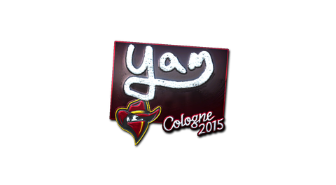 Sticker | yam (Foil) | Cologne 2015