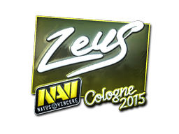 Sticker | Zeus (Foil) | Cologne 2015 image