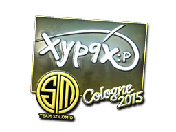 Наклейка | Xyp9x (металлическая) | Кёльн 2015