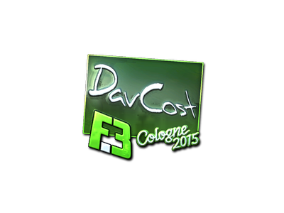 Pegatina | DavCost (reflectante) | Colonia 2015
