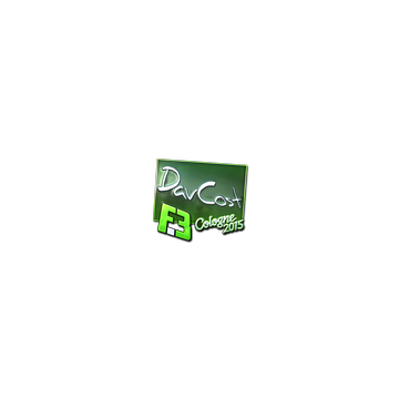 Sticker | DavCost (Foil) | Cologne 2015