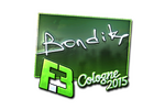 Sticker | bondik (Foil) | Cologne 2015