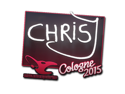 Sticker | chrisJ | Cologne 2015