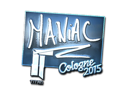 Autocolante | Maniac (Foil) | Cologne 2015