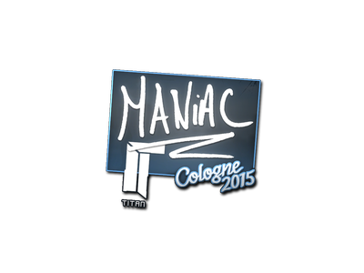 Наклейка | Maniac | Кёльн-2015