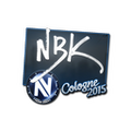 Sticker | NBK- | Cologne 2015