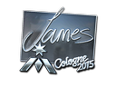 Sticker | James | Cologne 2015