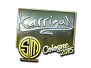 Sticker | karrigan (Foil) | Cologne 2015