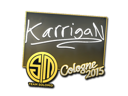 Sticker | karrigan | Cologne 2015 image