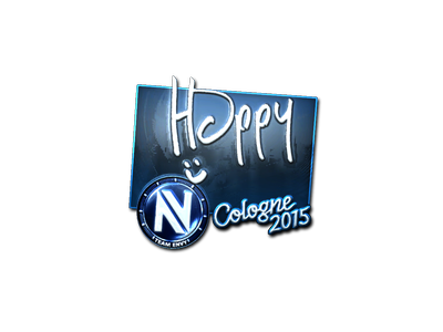 Naklejka | Happy (foliowana) | Kolonia 2015