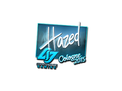 Наклейка | hazed (металлическая) | Кёльн-2015