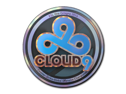 Sticker | Cloud9 (Holo) | Cologne 2014 image