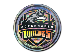 Naklejka | Copenhagen Wolves (hologramowa) | Kolonia 2014