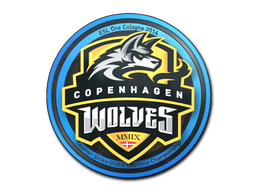 Aufkleber | Copenhagen Wolves | Köln 2014