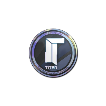Наклейка | Titan (голографическая) | Cologne 2014 — CS:GO Wiki от CS.MONEY