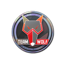 Sticker | MTS GameGod Wolf (Holo) | Cologne 2014