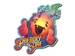 Sticker | Friendly Fire (Holo)