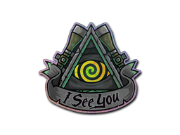 Sticker | I See You (Holo)/20fx20