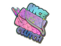 Sticker | Nice Clutch (Holo)