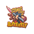 Sticker | Sting Like A Butterfly