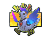 Sticker | Cyber Chicken (Holo)