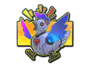Sticker | Cyber Chicken (Holo)